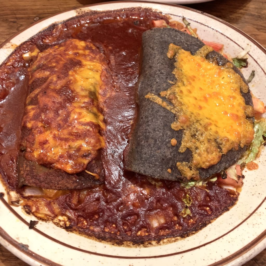Enchilada + Taco Plate