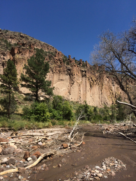 Frijoles Creek Bandelier