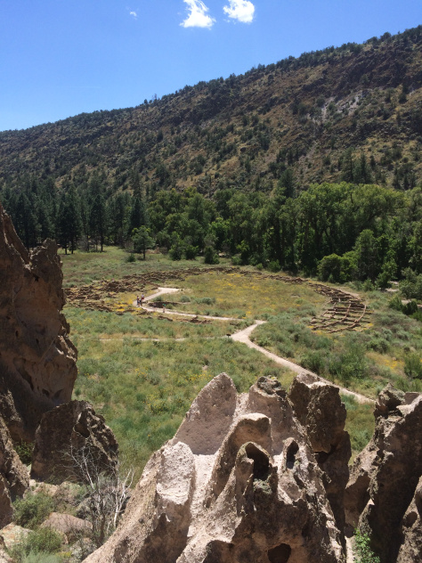 Tyuonyi Pueblo Ruins, Bandelier National Monument