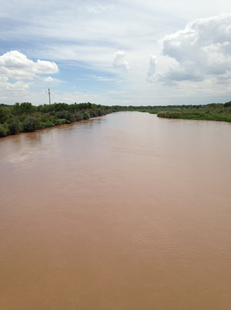 rio-grande Rio Grande with water in it! Enjoy it before it's gone.