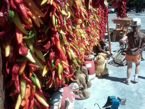ristras-2 Chile Ristras in Hatch, New Mexico