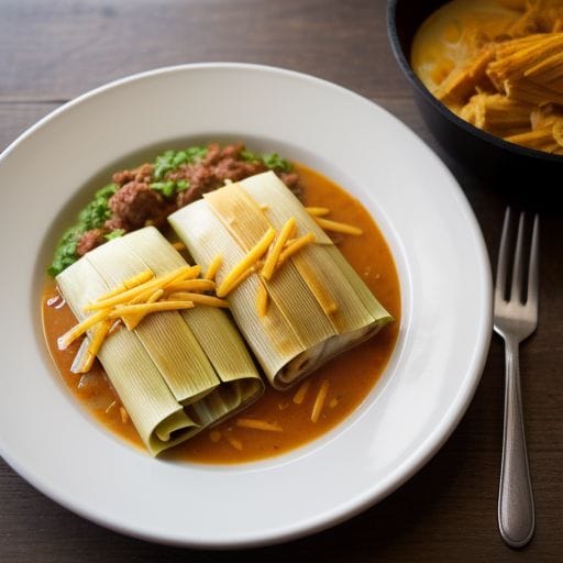 Tamales mexican foods
