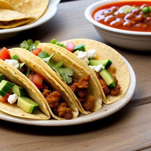 Tacos are the king of Mexican street foods list