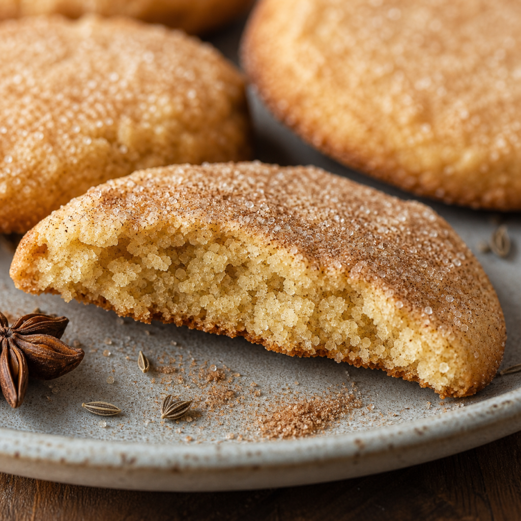 broken biscochito showing crumbly texture