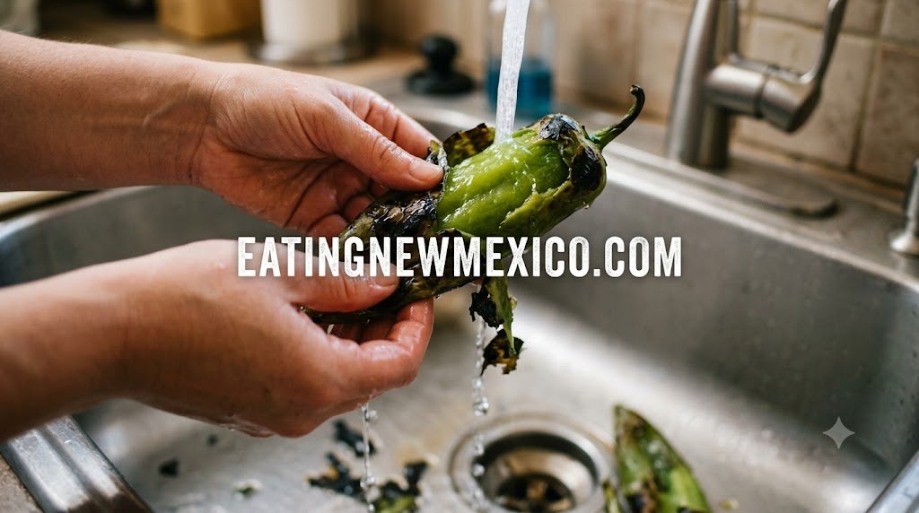 how to roast hatch green chiles